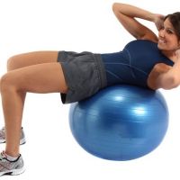 Bola Suiça Gym Ball para Execícios Pilates Yoga Fitness