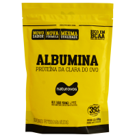 ALBUMINA PURA COM SABOR (500G) NATUROVOS