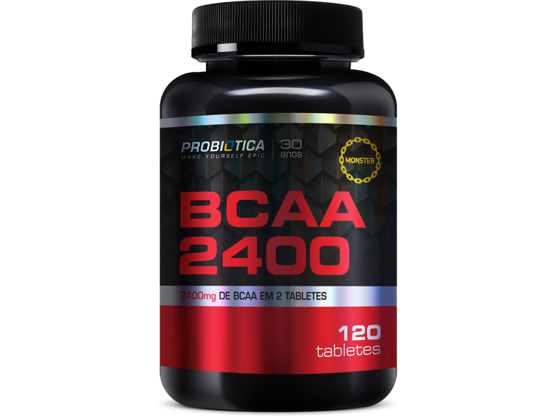 BCAA 2400 - 60 Tabletes - Probiótica