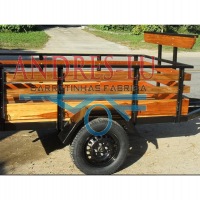 Carretinha Fazendinha 2,00m X 1,20m