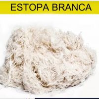 Estopa branca para polimento