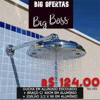 KIT DUCHA COM 3 PÇS