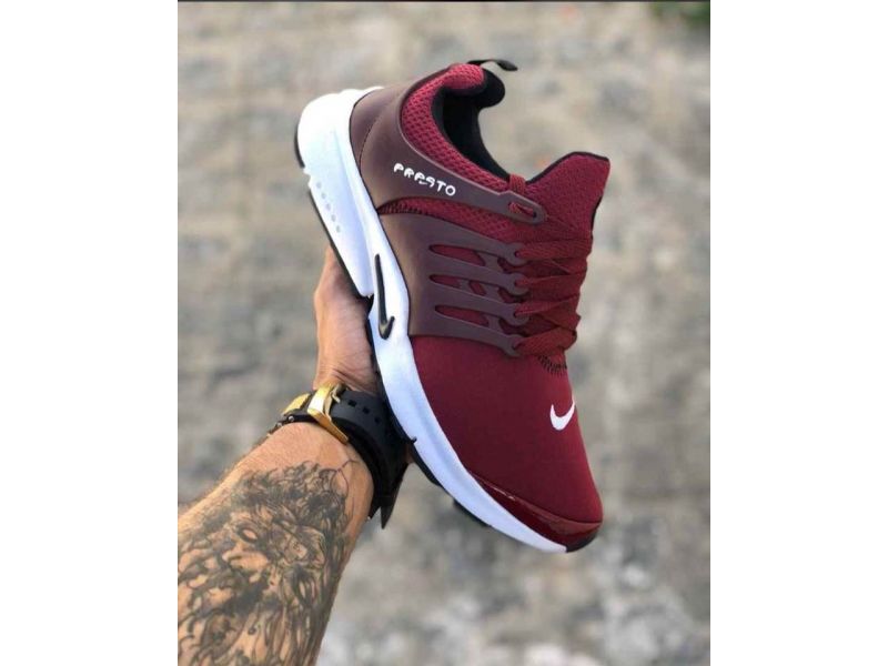 nike presto feminino vinho