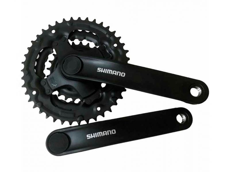 Pedivela Shimano Tourney TY301 175 mm Coroa Tripla 28 / 38 / 48D