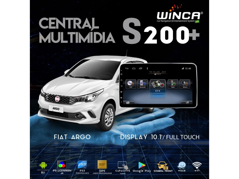 Central Multimidia - Fiat Argo