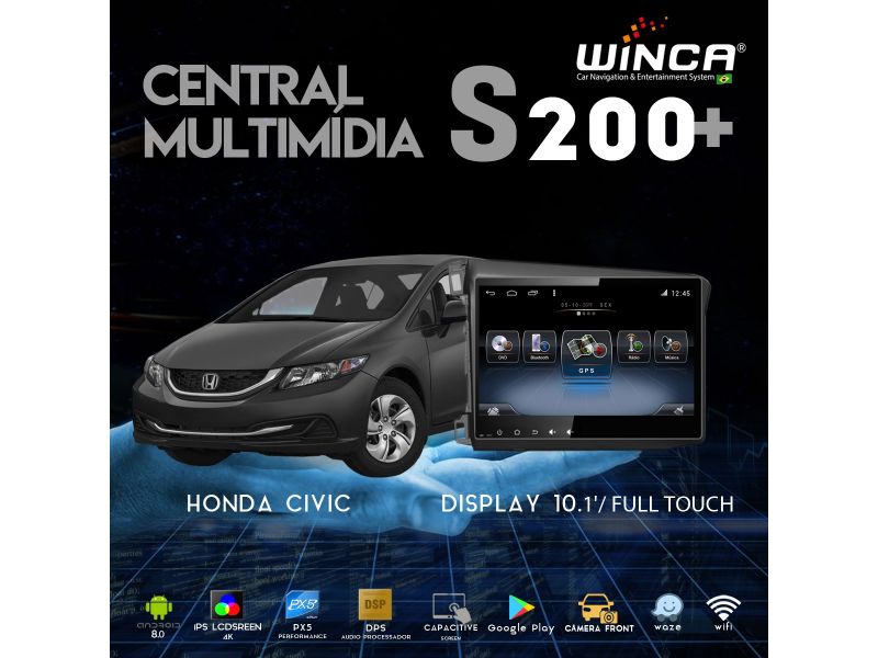 Central Multimidia - Honda Civic