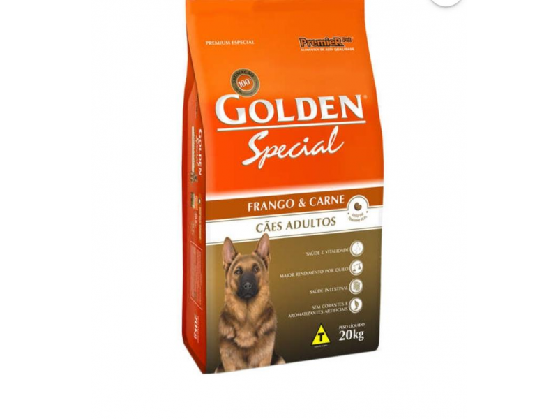 Golden Special Cães Adultos Frango e Carne