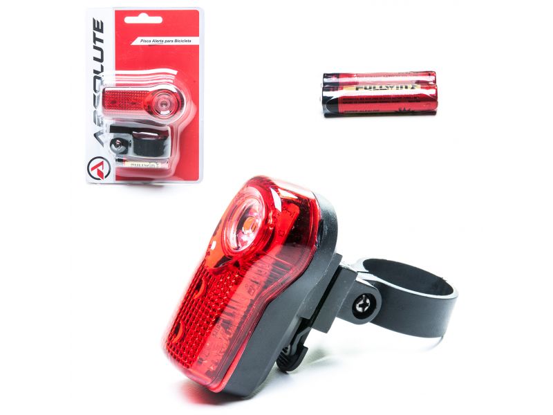 PISCA ALERTA TRASEIRO Absolute 3 LEDS E 2 FUNÇÕES