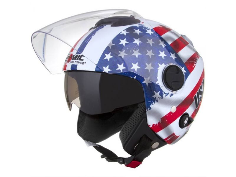 Capacete New atomic usa TAM.58