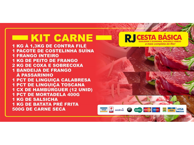 Cesta Básica - Kit Carne