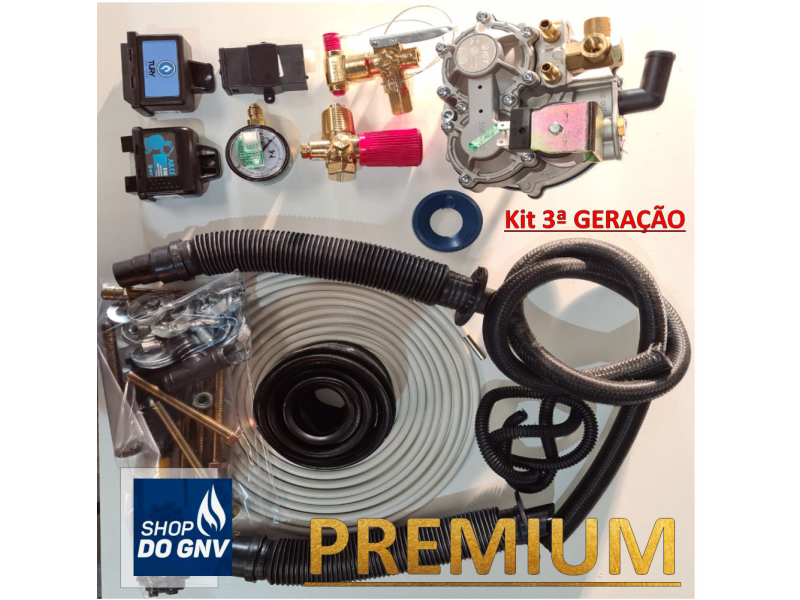 Kit 3ª geração completo e instalado.