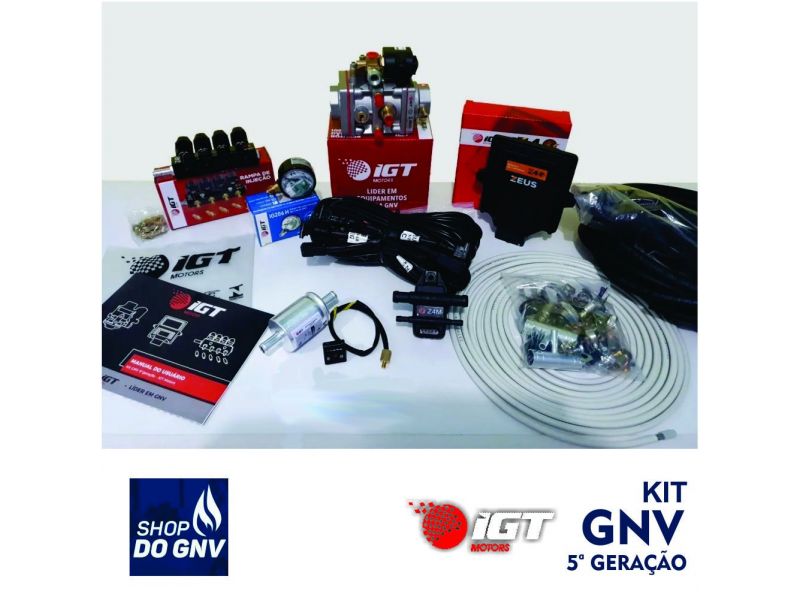 Kit 5ª geração ZEUS IGT Instalado
