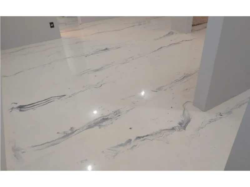 Pintura de piso com epóxi