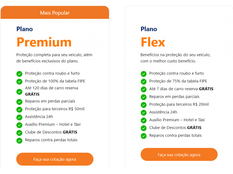 A melhor Proteção para carros PREMIUM e FLEX